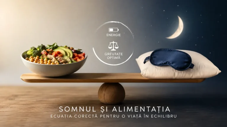 Somnul și alimentația – echilibrul dintre odihnă, energie și greutate